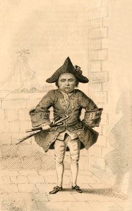 Chevalier Desseasau, notável por sua vaidade, 1821. de Robert Cooper