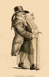 Thomas Cooke, o notório Islington Miser, 1822. de Robert Cooper