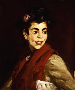 Newsgirl - Madri, 1908 de Robert Cozad Henri