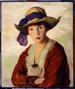 Retrato da Sra. Robert Henri, 1914