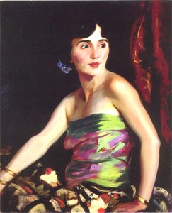A dançarina espanhola Isolina Maldonado, 1921