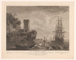 Vista do mar com os pescadores
Les pecheurs corses. de Robert Daudet (II) (attributed to)