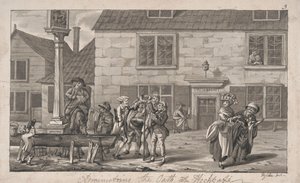 Administração do Juramento em Highgate de Robert Dighton