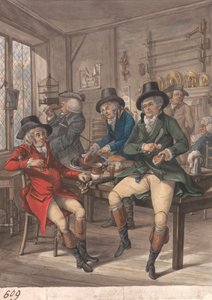 Salão de solteiros de Robert Dighton
