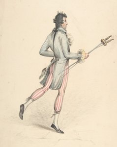Figurino, século XVIII-XIX.