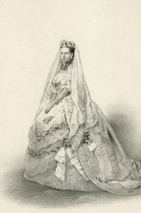 SAR Alexandra Princesa da Dinamarca (cromolitografia) de Robert Dudley