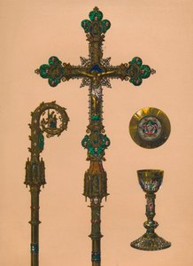 Objetos para uso eclesiástico por EC Trioullier, Paris, 1893. de Robert Dudley