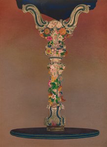 Tabela da porcelana de Dresden, 1863. de Robert Dudley