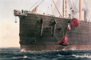 A colocação do cabo telegráfico transatlântico, 8 de agosto de 1866