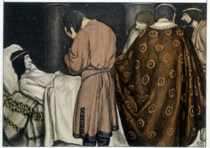 A Morte de Tristão - em "O Romano de Tristão e Iseul", de Robert Engels