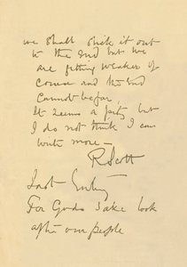 Fac-símile da Mensagem ao Público, 29 de março de 1912, 1913