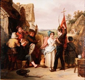 Preparação para a guerra - Si vis pacem, para bellum (painel) de Robert Farrier