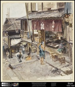 Uma rua em Ikao, Japão, III de Robert Frederick Blum