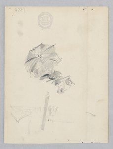 Artista desenhando de Robert Frederick Blum