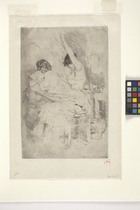 Cordas de Contas, Veneza (gravura) de Robert Frederick Blum