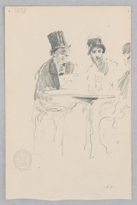 Cena do café de Robert Frederick Blum