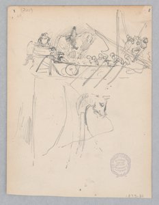 Festa da celebração da ascensão, Veneza, Itália de Robert Frederick Blum