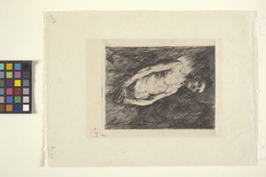 Figura de um homem (tinta) de Robert Frederick Blum