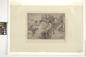 Interior de uma loja (tinta) de Robert Frederick Blum