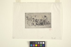 Homens e Burros, Roma (tinta) de Robert Frederick Blum