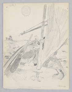 Barco a vela de Robert Frederick Blum