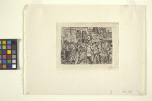 Cena em um circo (tinta) de Robert Frederick Blum
