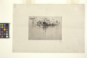 Canal veneziano (tinta) de Robert Frederick Blum