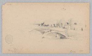 Vista de Pisa, Itália de Robert Frederick Blum