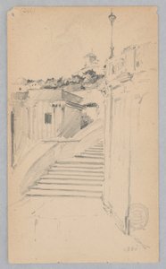 Vista de Roma, Itália de Robert Frederick Blum