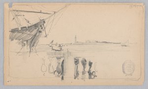 Vista de Veneza, Itália de Robert Frederick Blum