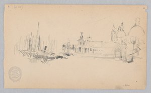 Vista de Veneza, Itália de Robert Frederick Blum