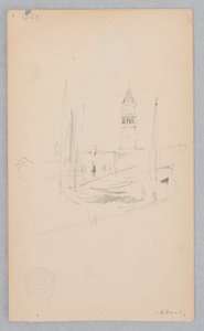 Vista de Veneza, Itália de Robert Frederick Blum