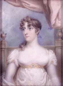 Sra. Robert Fulton, c.1810-15 (aquarela em marfim)