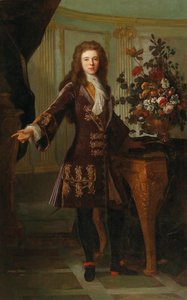 Retrato de Jacques I, Príncipe de Mônaco 1689-1751. de Robert Gabriel Gence