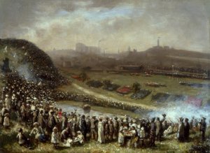 RGHutchison, Nas corridas, Glasgow - Gemälde