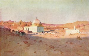 Cemitério Cufic, Assuan, c1880, 1904 de Robert George Talbot Kelly