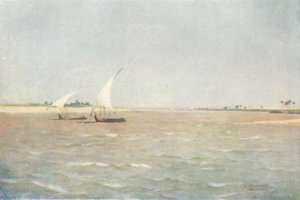 Vento norte no Nilo Superior, c1880, 1904 de Robert George Talbot Kelly