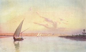 Tel-El-Amarna, no lado superior, c1880, 1904 de Robert George Talbot Kelly