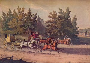 A última hora de uma eleição contestada para MP, 1817 de Robert Havell