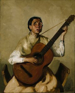 Cantor espanhol cego, 1912.