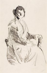 Mulher sentada de Robert Henri