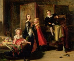 Vestir-se para a charada: os filhos de Patrick Allan Fraser, 1886