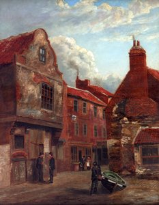 Escudos antigos, Wapping Street e Union Lane, 1896 de Robert Hodge