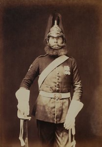 Rough-Rider Macnamara, 5º (Princesa Charlotte do País de Gales) Dragoon Guards de Robert Howlett