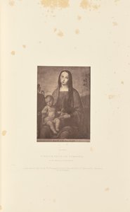 Virgem e Menino, de F. Francia de Robert Howlett