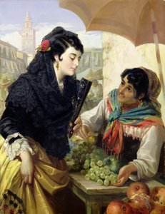 O vendedor de frutas espanholas
