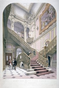 O Army and Navy Club, Pall Mall, Westminster, Londres, 1853