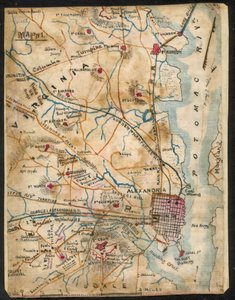 Mapa de Alexandria, Virgínia LOC gvhs01.vhs00032