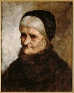 Cabeça de uma mulher idosa, 1881