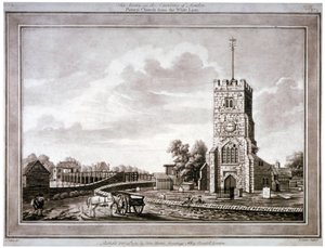 Igreja de Santa Maria, Putney, Wandsworth, Londres, 1783.